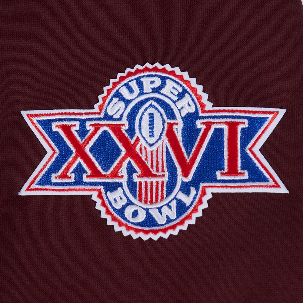 NFL WASHINGTON COMMANDERS MASHUP MEN'S RIB PULLOVER HOODIE