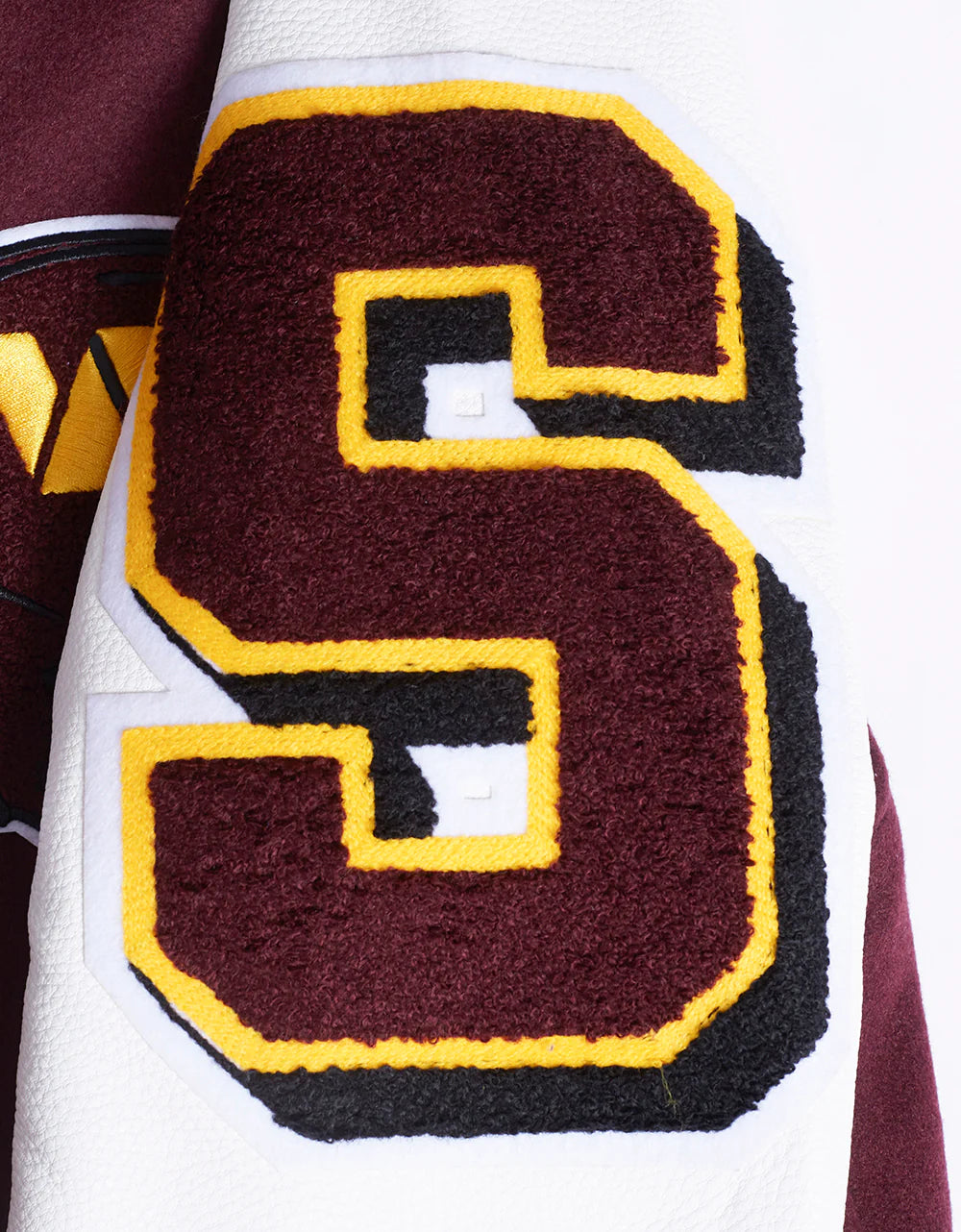 NFL WASHINGTON COMMANDERS MASHUP MEN'S RIB WOOL VARSITY JACKET