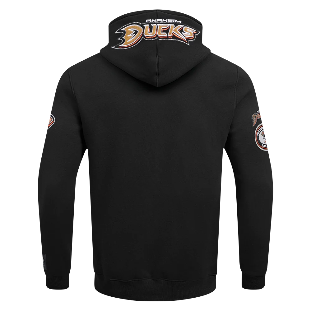 NHL ANAHEIM DUCKS CLASSIC MEN'S CHENILLE DK FZ PO HOODIE