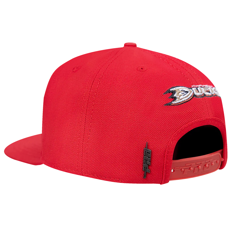 NHL ANAHEIM DUCKS CLASSIC LOGO WOOL UNISEX SNAPBACK HAT