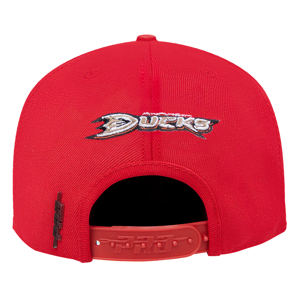 NHL ANAHEIM DUCKS CLASSIC LOGO WOOL UNISEX SNAPBACK HAT