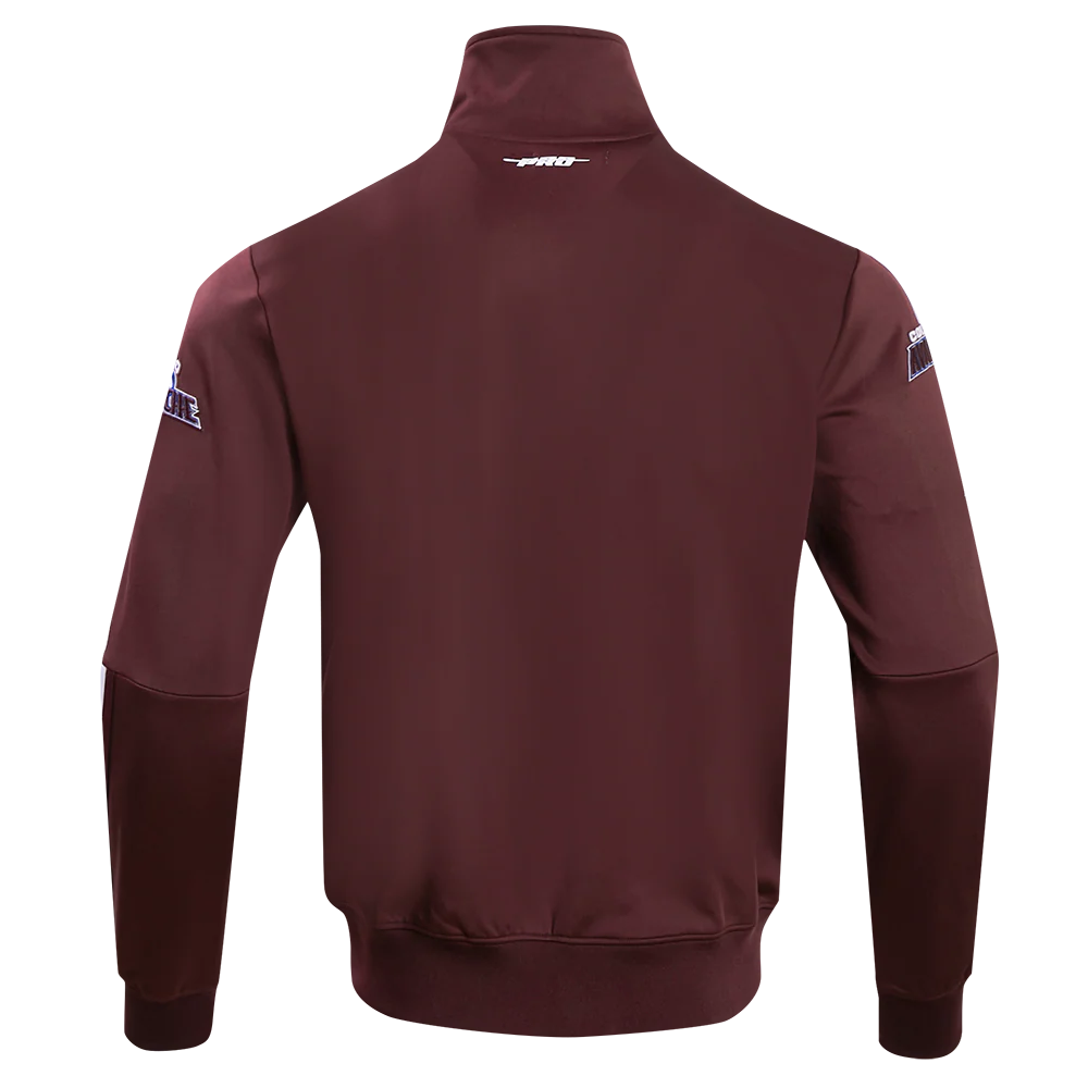 NHL COLORADO AVALANCHE CLASSIC CHENILLE MEN'S TRACK JACKET