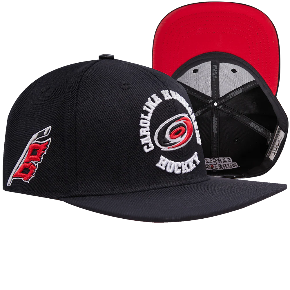 NHL CAROLINA HURRICANES HYBRID WOOL SNAPBACK HAT