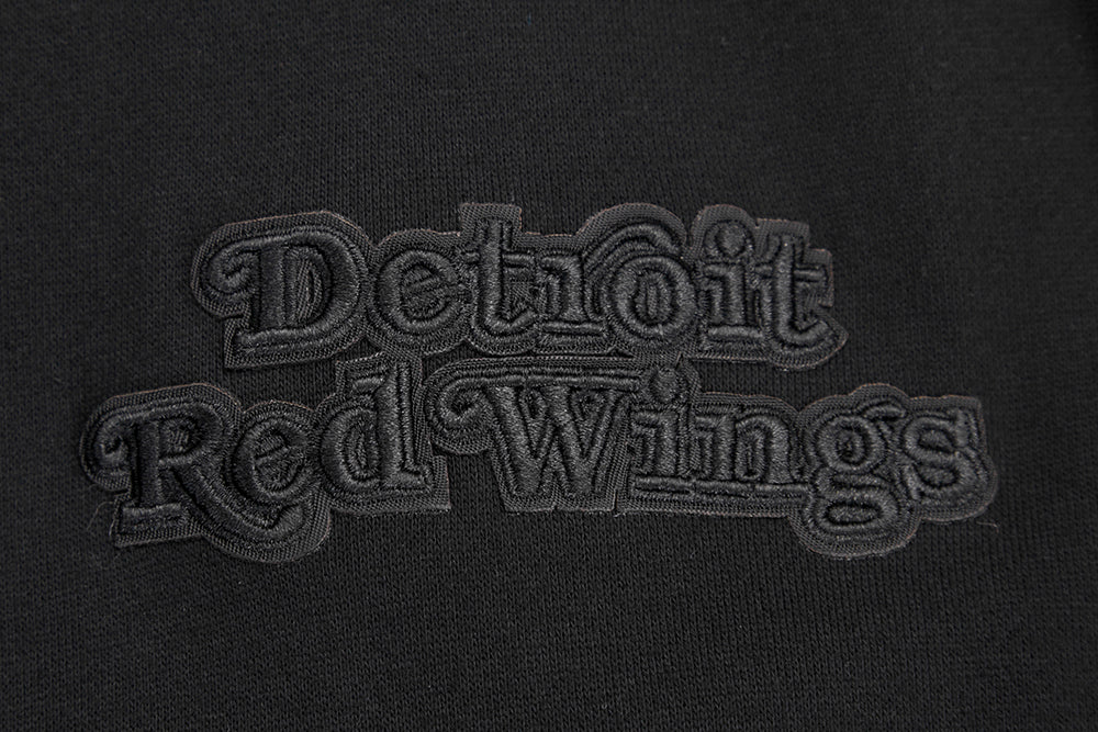 NHL DETROIT RED WINGS NEUTRAL DROP SHOULDER FLEECE PULLOVER HOODIE