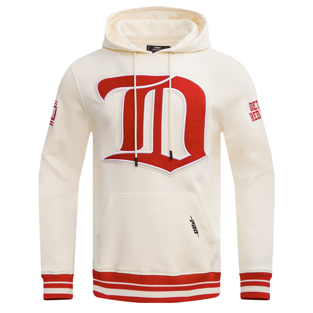 NHL DETROIT RED WINGS RETRO CLASSIC MEN'S PULLOVER HOODIE