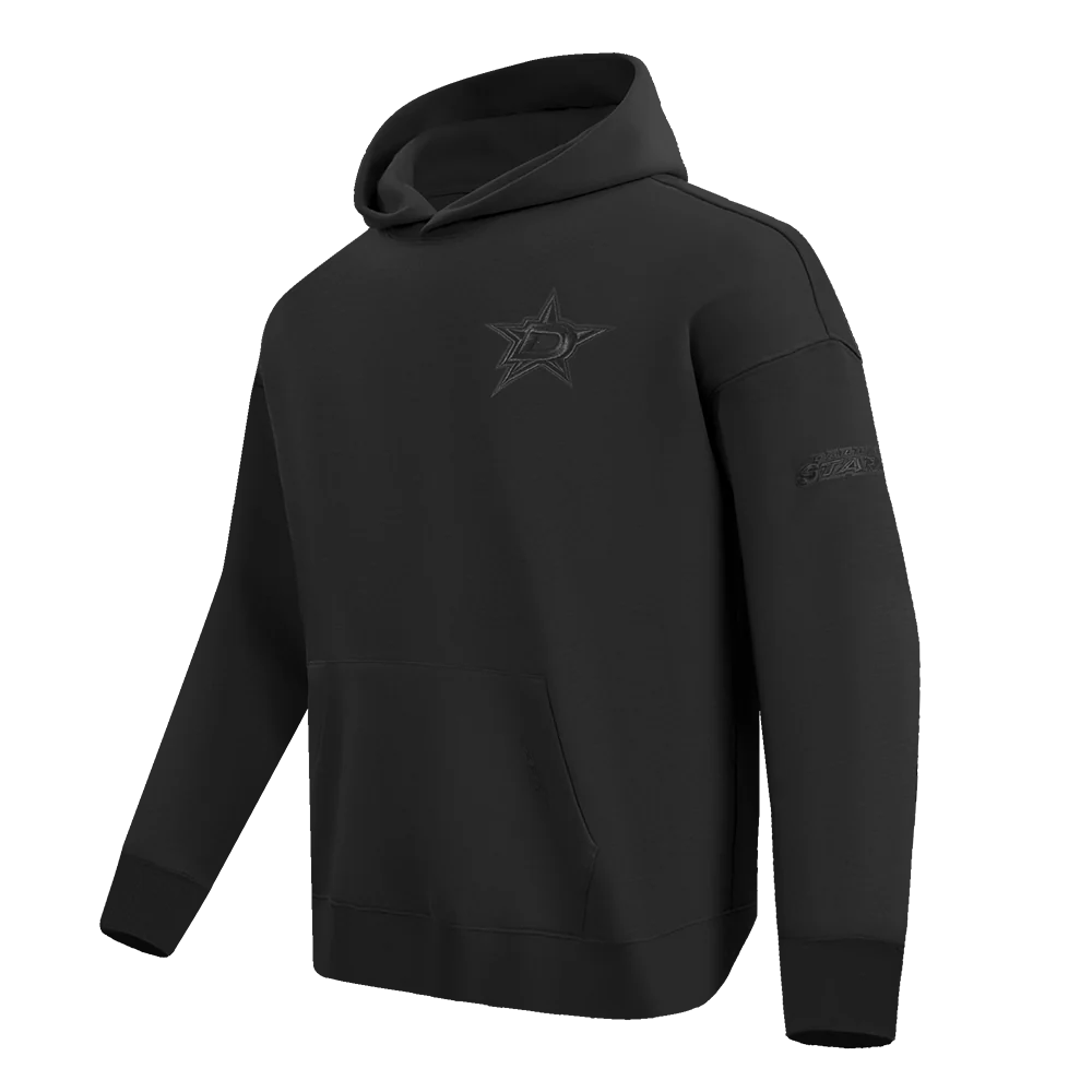 NHL DALLAS STARS NEUTRAL MEN'S DROP SHOULDER PULLOVER HOODIE