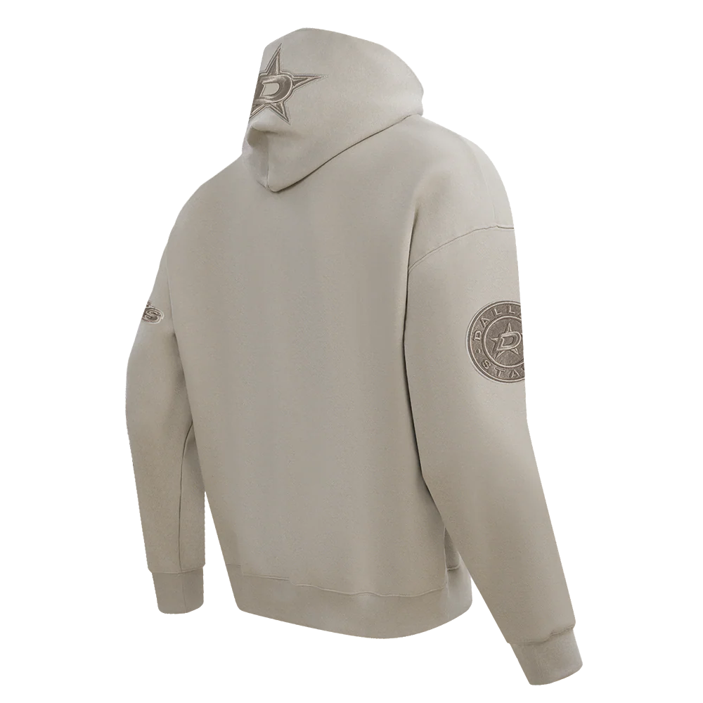 NHL DALLAS STARS NEUTRAL MEN'S DROP SHOULDER PULLOVER HOODIE