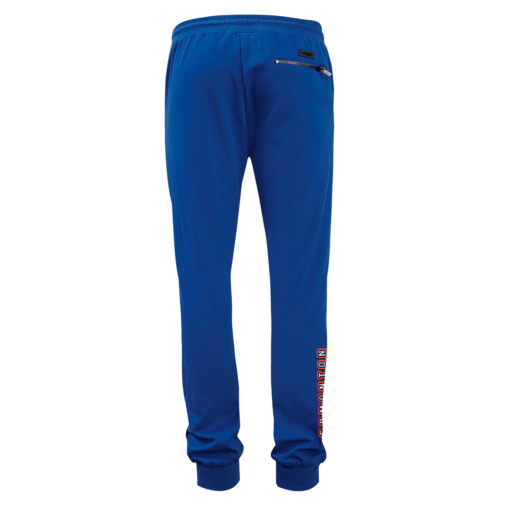 NHL EDMONTON OILERS CLASSIC MEN'S CHENILLE DK JOGGER