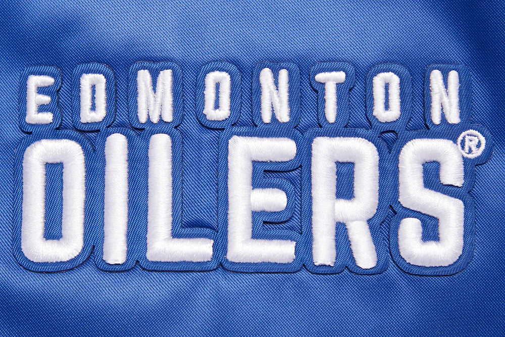 NHL EDMONTON OILERS CLASSIC WOMEN'S SATIN JACKET