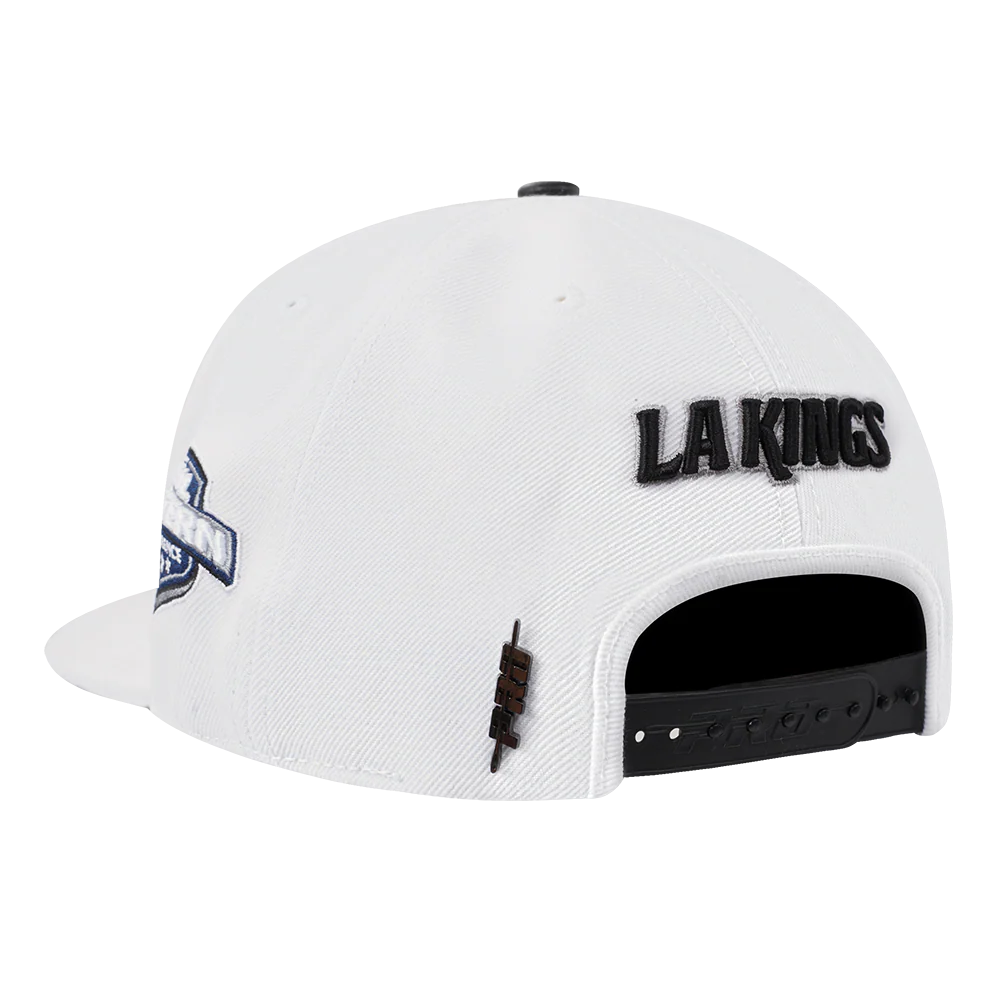 NHL LOS ANGELES KINGS OLD ENGLISH UNISEX 6 PANEL SNAPBACK HAT