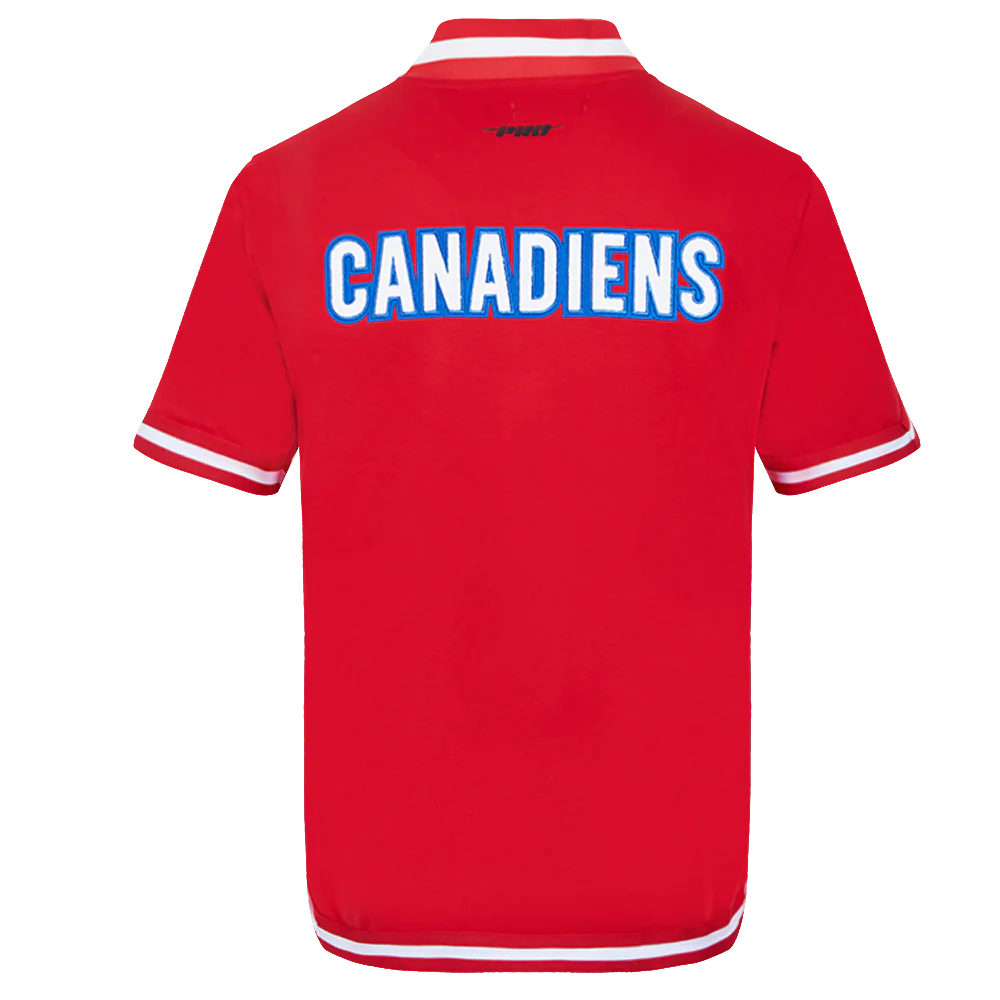 NHL MONTREAL CANADIENS CLASSIC MEN'S WARM UP JACKET