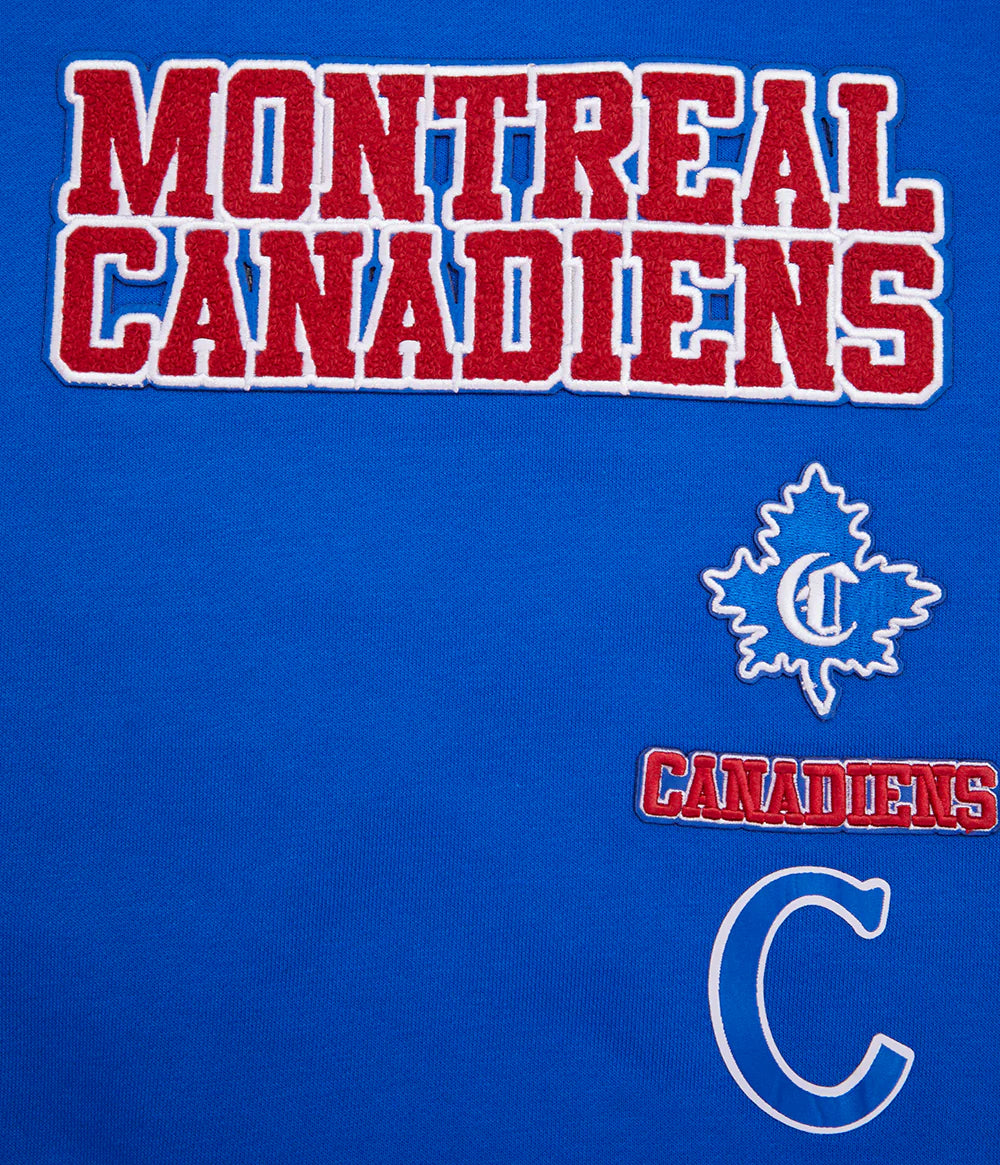 NHL MONTREAL CANADIENS RETRO CLASSIC WOMEN'S RIB CREWNECK