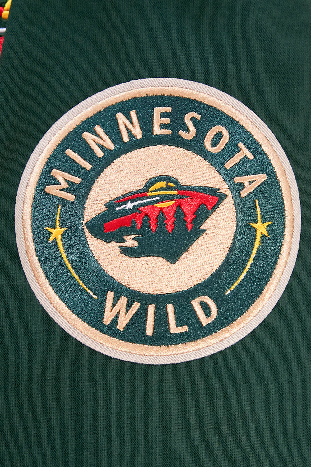 NHL MINNESOTA WILD CLASSIC CHENILLE MEN'S PULLOVER HOODIE