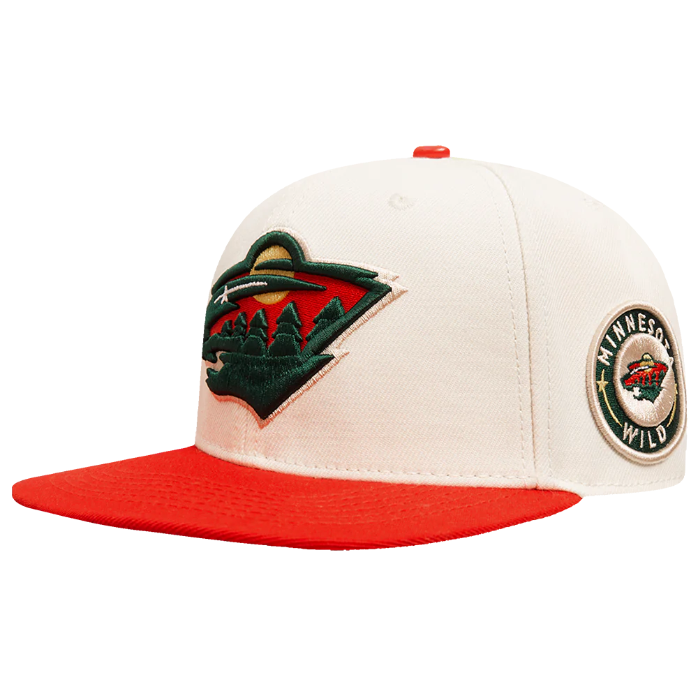 NHL MINNESOTA WILD RETRO CLASSIC UNISEX PRIMARY LOGO WOOL SNAPBACK HAT