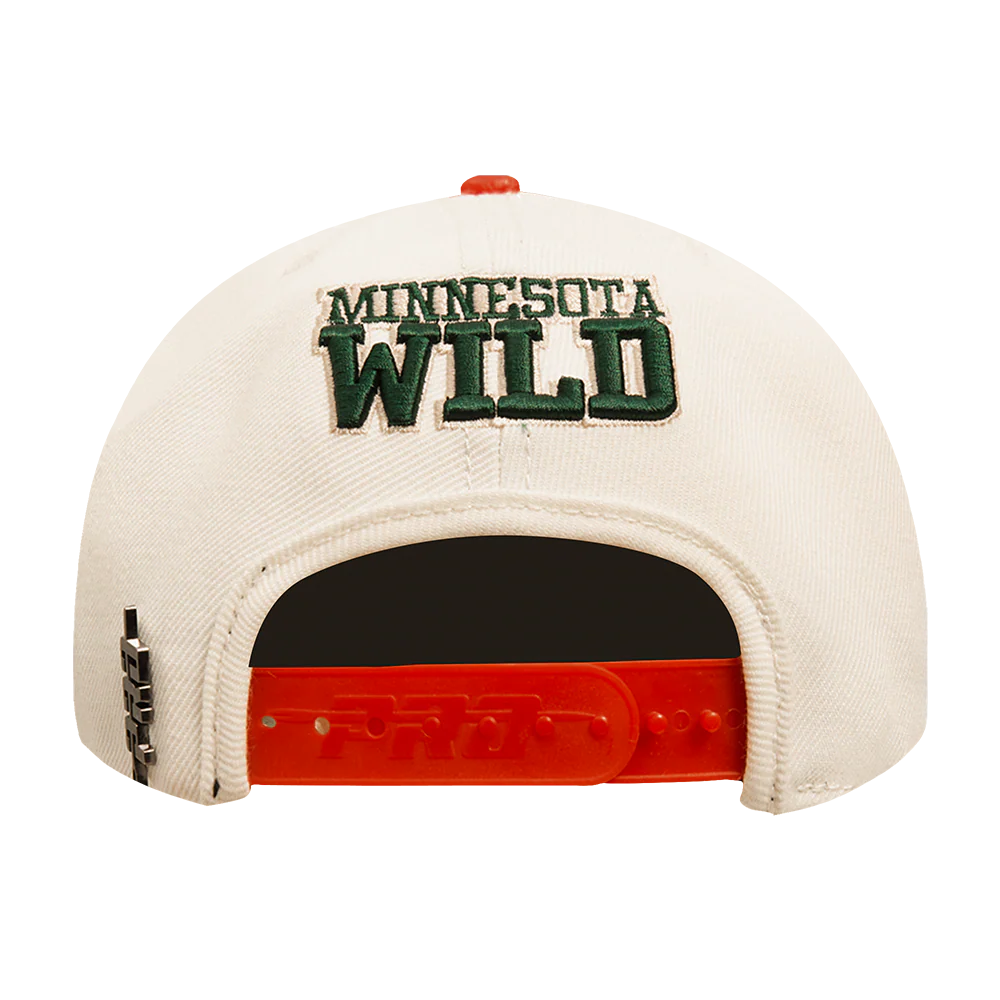 NHL MINNESOTA WILD RETRO CLASSIC UNISEX PRIMARY LOGO WOOL SNAPBACK HAT