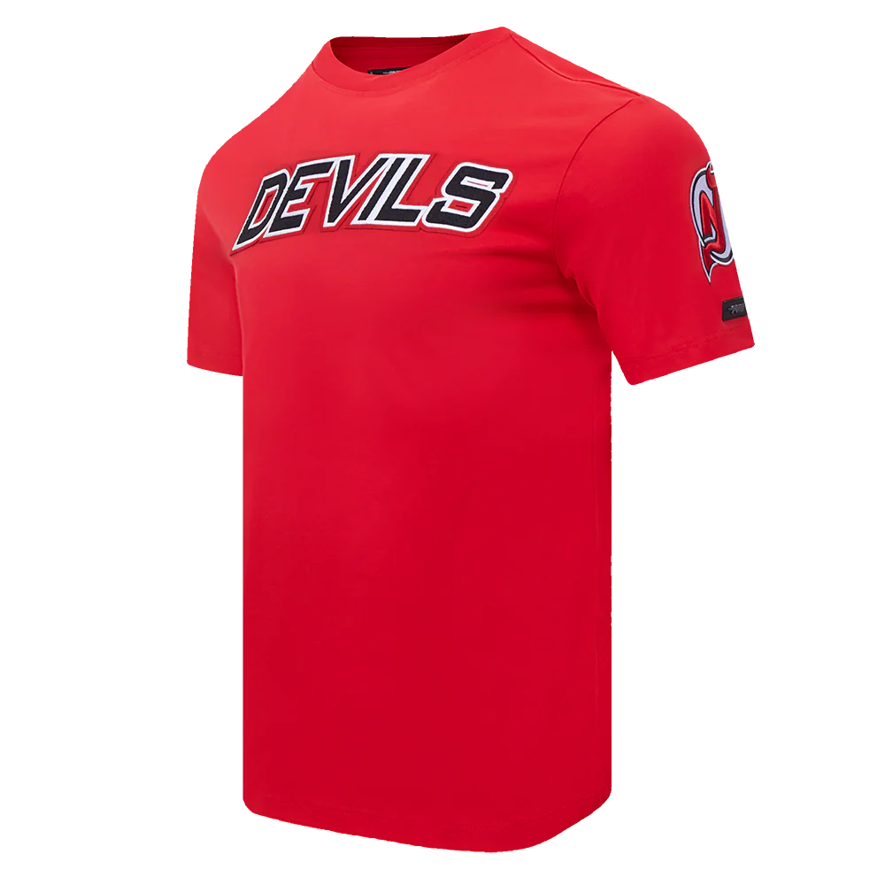 NHL NEW JERSEY DEVILS CLASSIC CHENILLE MEN'S TEE