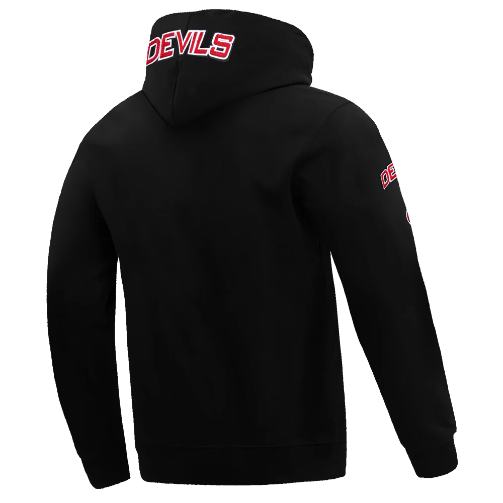 NHL NEW JERSEY DEVILS CLASSIC CHENILLE MEN'S PULLOVER HOODIE