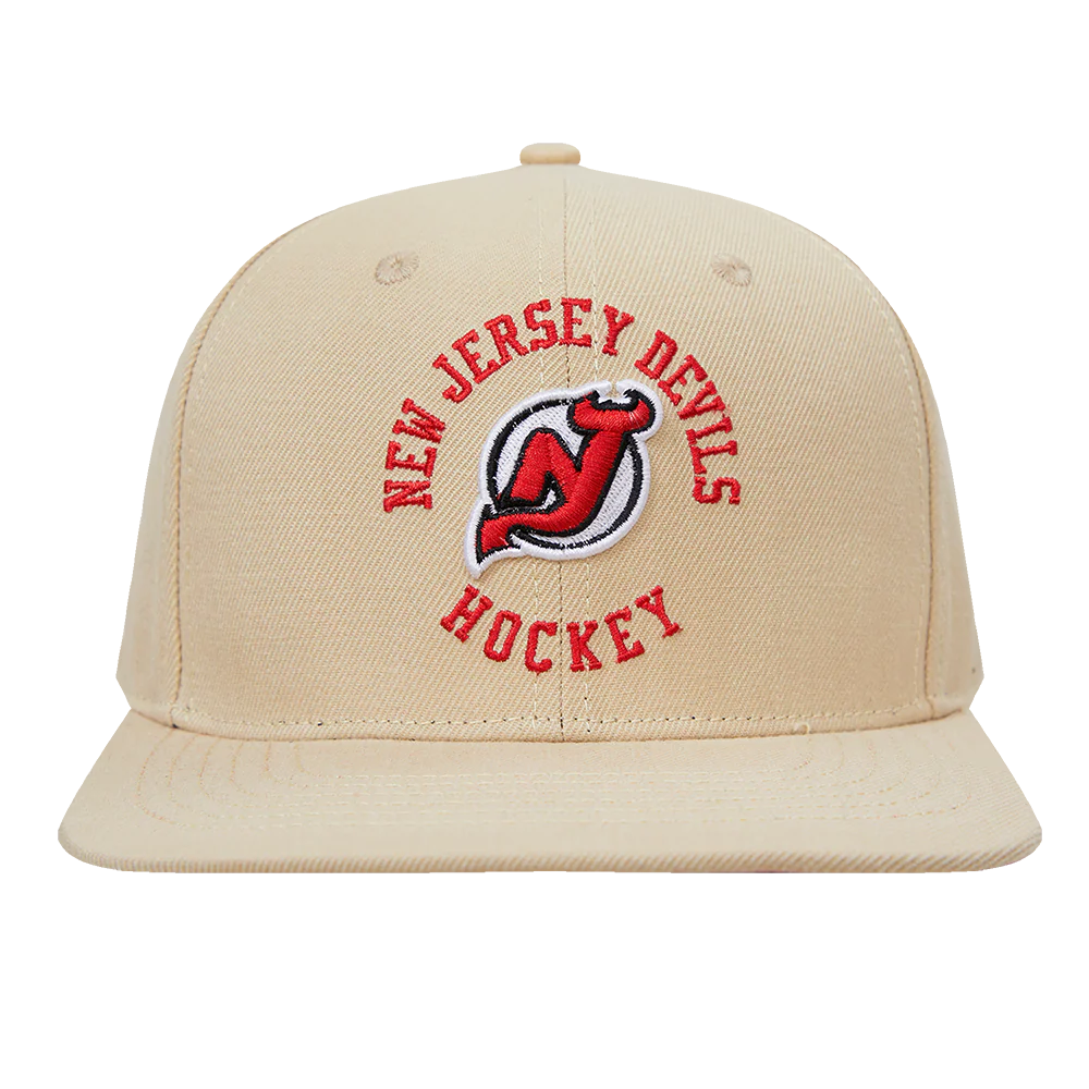 NHL NEW JERSEY DEVILS HYBRID WOVEN WOOL SNAPBACK HAT