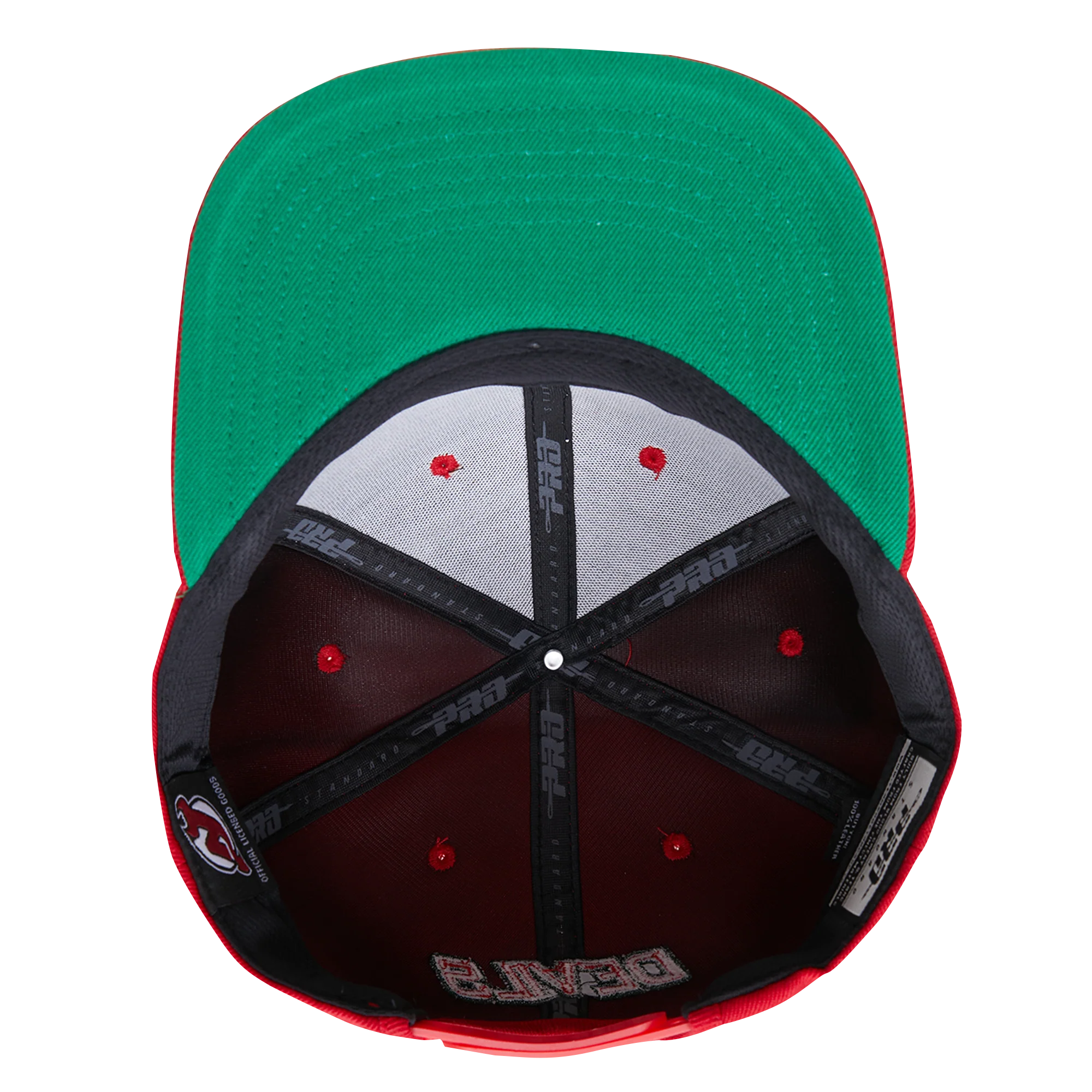 NHL NEW JERSEY DEVILS HYBRID WOVEN WOOL SNAPBACK HAT