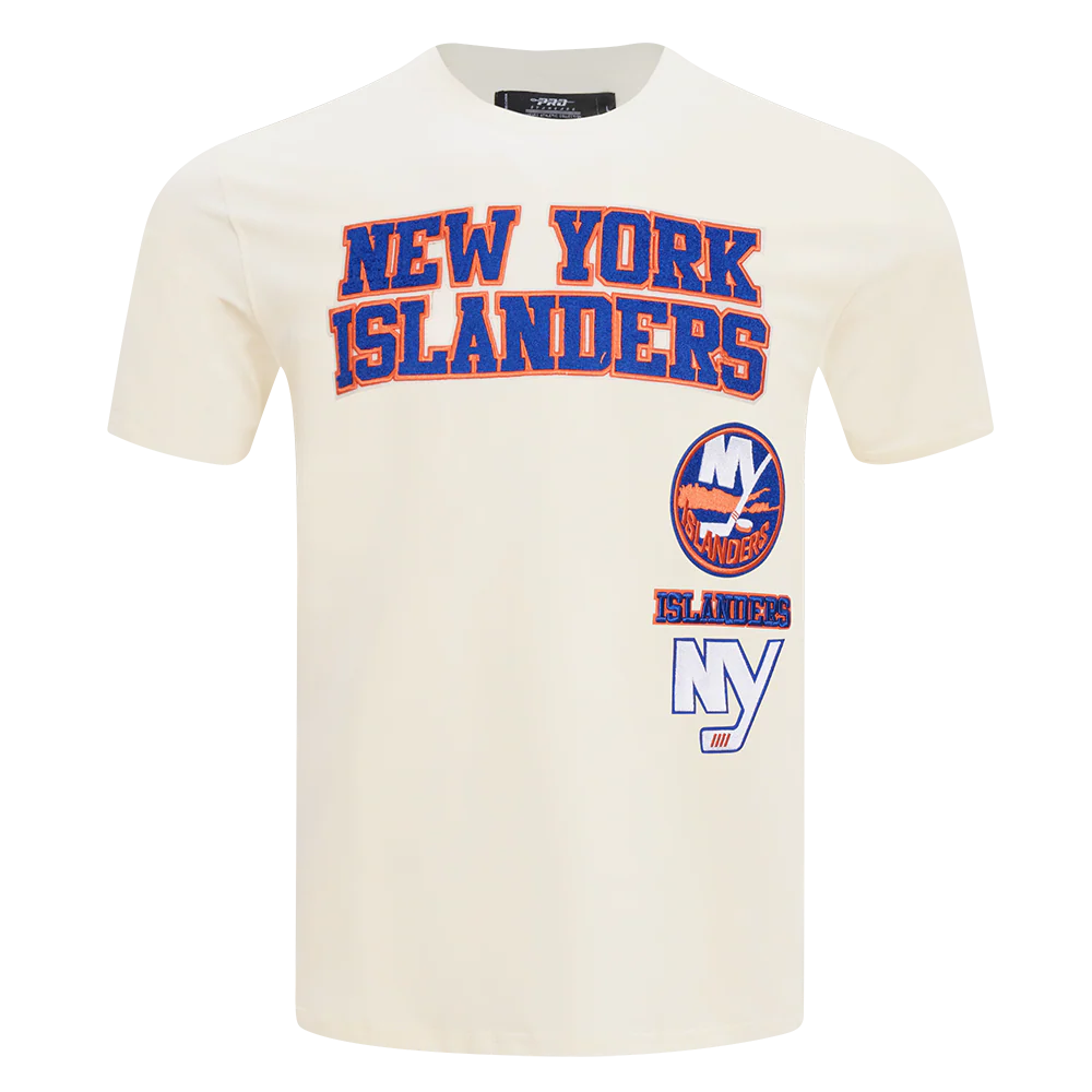 NHL NEW YORK ISLANDERS RETRO CLASSIC MEN'S STRIPED TEE