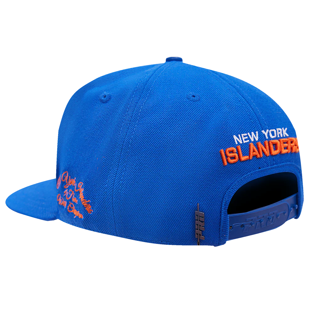 NHL NEW YORK ISLANDERS HYBRID WOOL SNAPBACK HAT