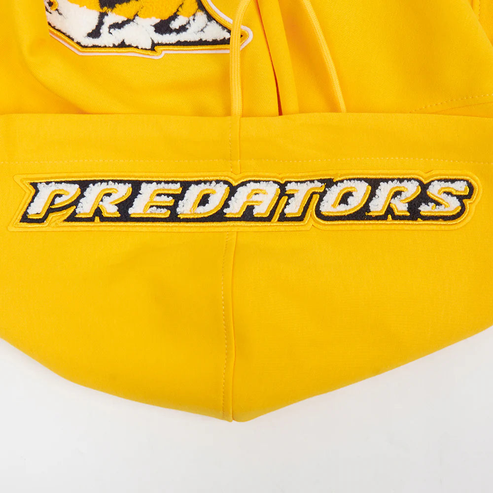 NHL NASHVILLE PREDATORS CLASSIC CHENILLE DOUBLE KNIT PULLOVER HOODIE