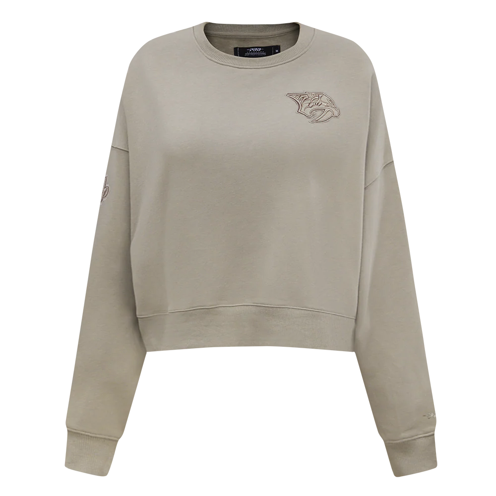 NHL NASHVILLE PREDATORS NEUTRAL FLEECE CREWNECK