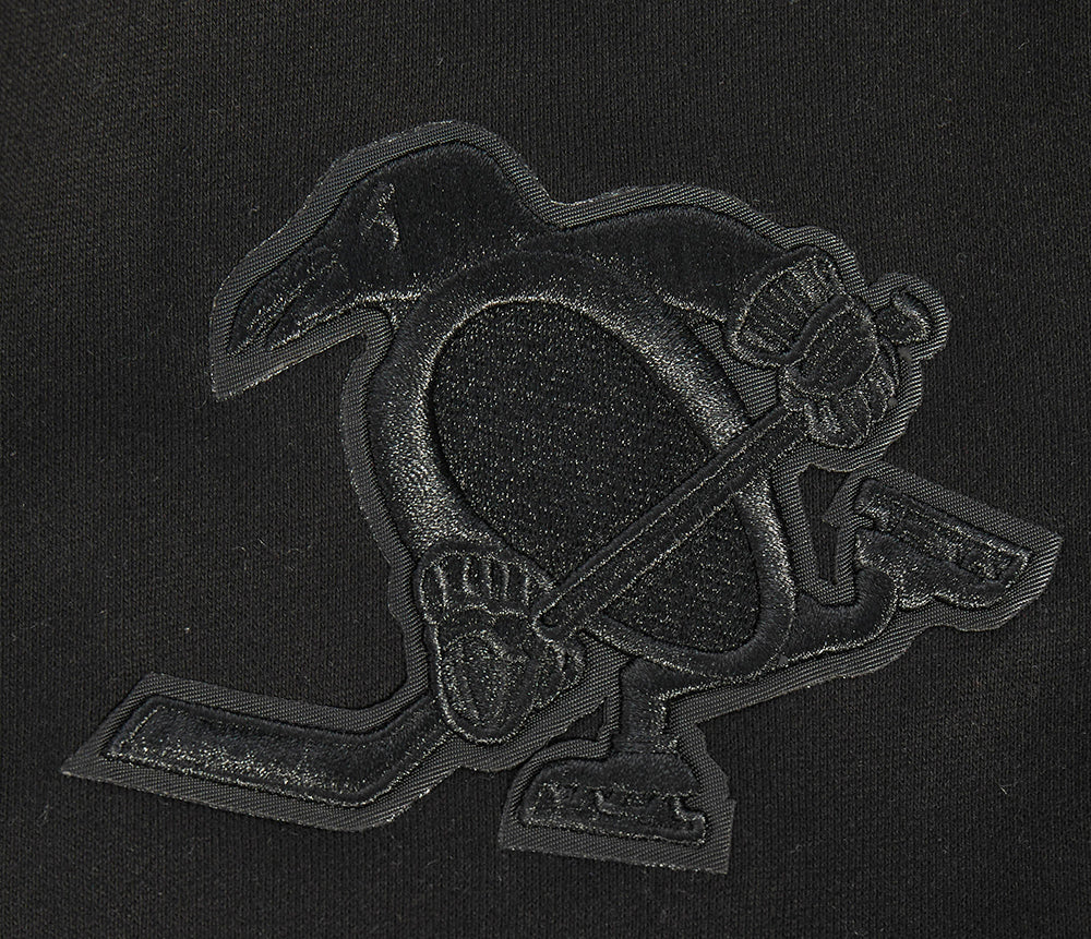 NHL PITTSBURGH PENGUINS NEUTRAL DROP SHOULDER FLEECE PULLOVER HOODIE