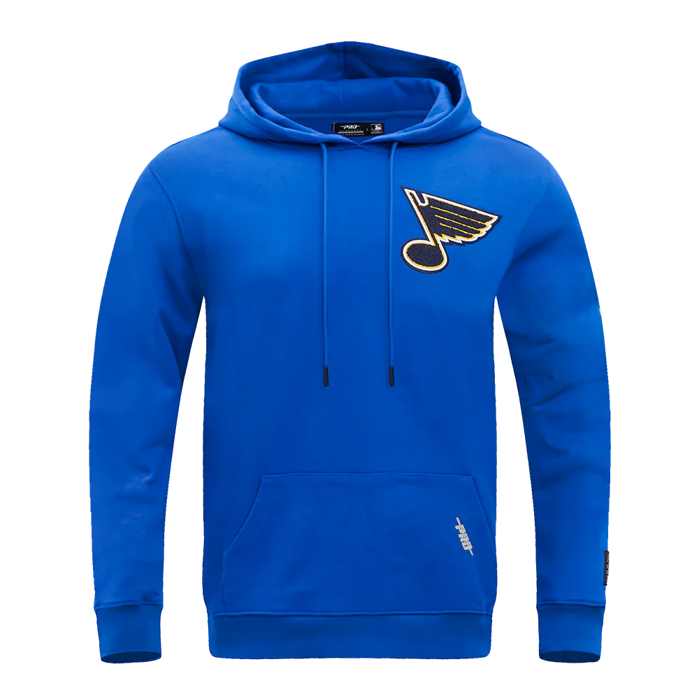 NHL ST. LOUIS BLUES CLASSIC CHENILLE MEN'S PULLOVER HOODIE