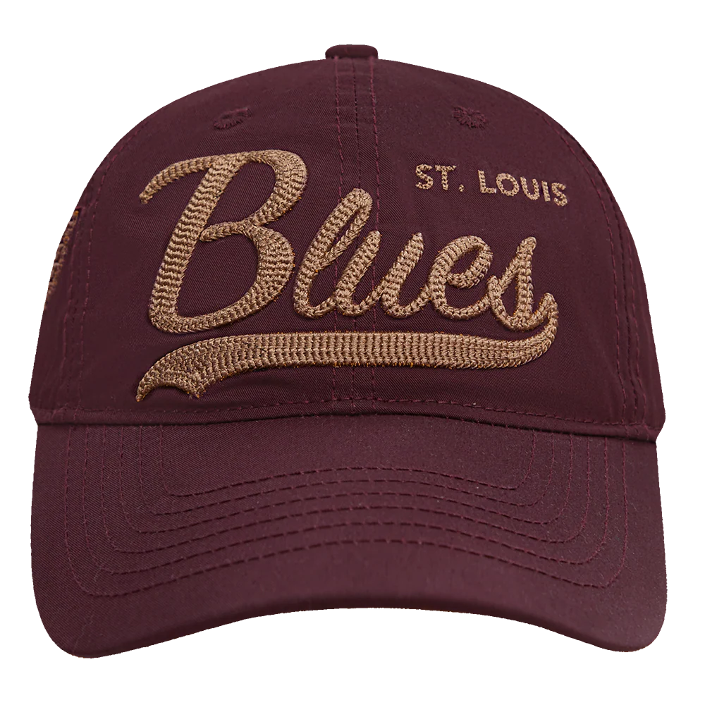 NHL ST. LOUIS BLUES TAIL SWEEP STRAPBACK HAT