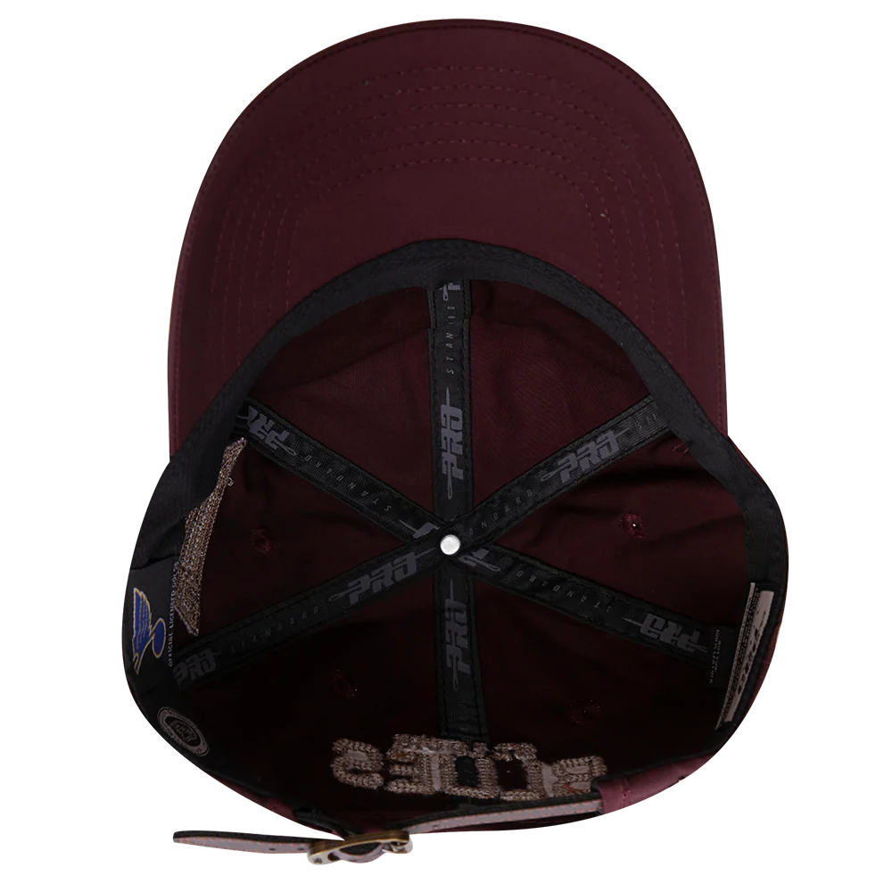 NHL ST. LOUIS BLUES TAIL SWEEP STRAPBACK HAT
