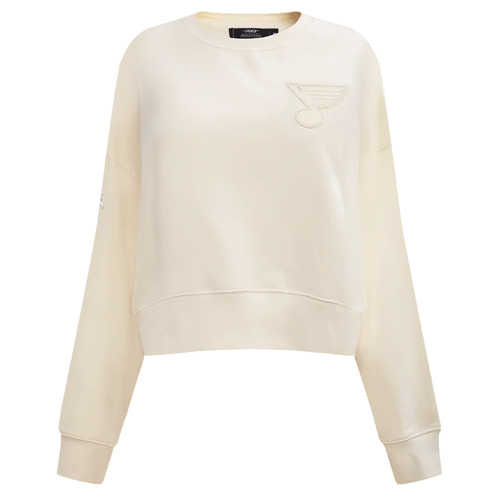 NHL ST. LOUIS BLUES NEUTRAL WOMEN'S CREWNECK