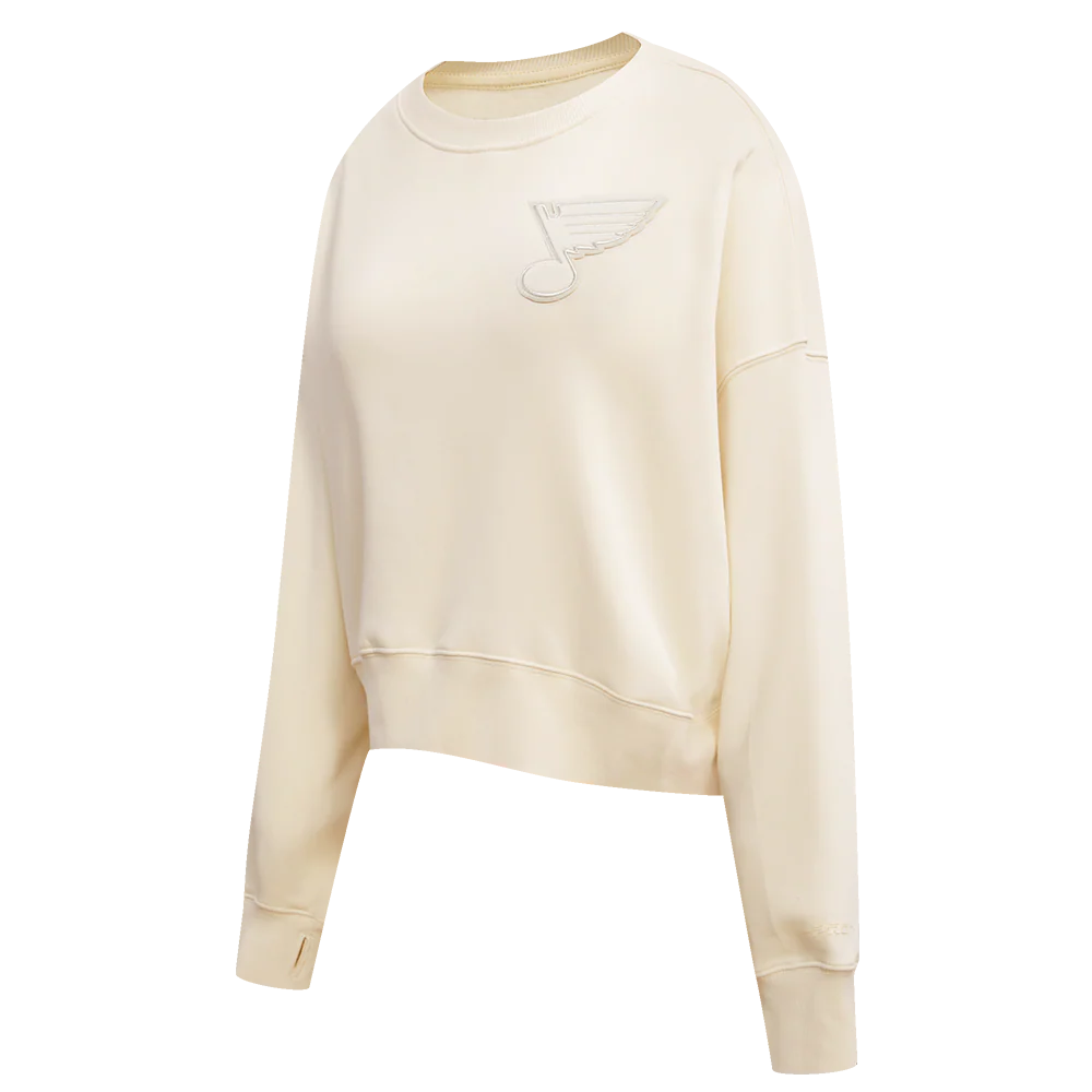 NHL ST. LOUIS BLUES NEUTRAL WOMEN'S CREWNECK