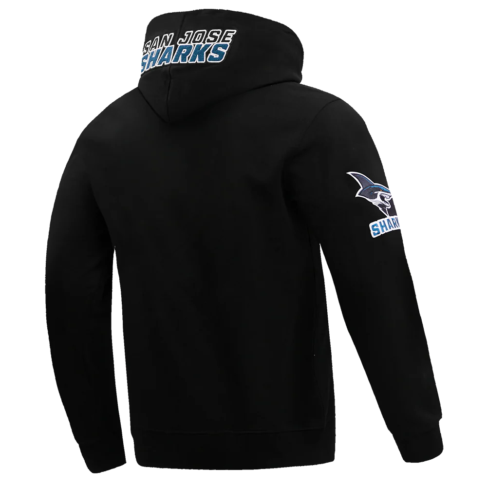 NHL SAN JOSE SHARKS CLASSIC CHENILLE MEN'S PO HOODIE