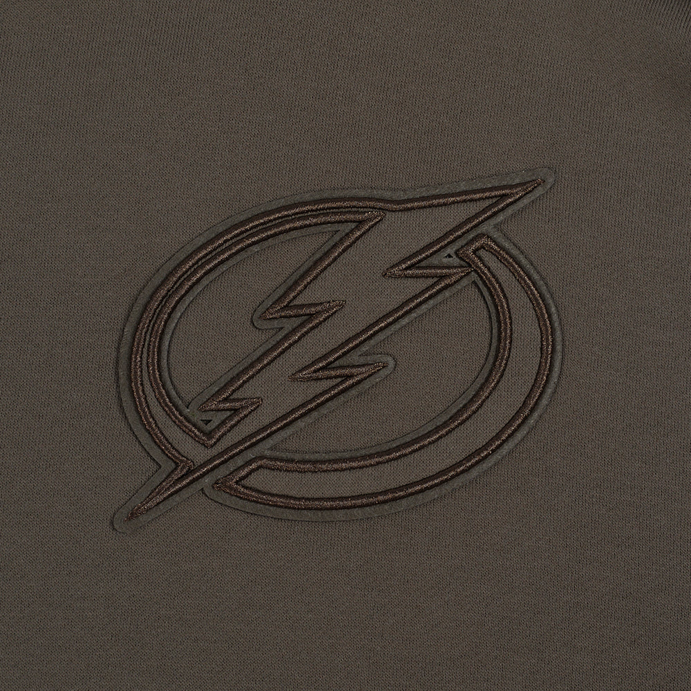 NHL TAMPA BAY LIGHTNING NEUTRAL MEN'S DROP SHOULDER PULLOVER HOODIE