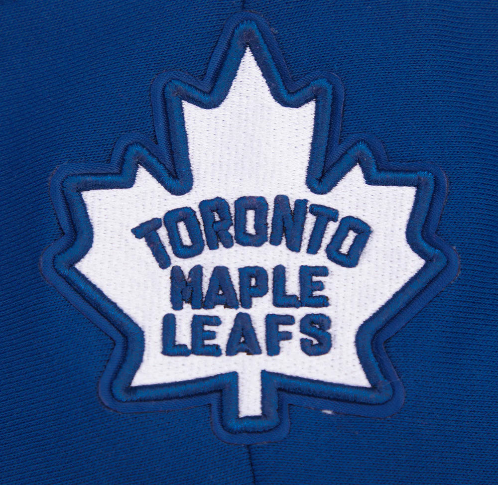 NHL TORONTO MAPLE LEAFS RETRO CLASSIC WOMEN'S RIB CROPPED PULLOVER HOODIE