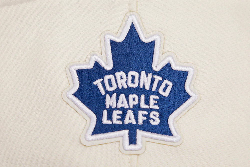 NHL TORONTO MAPLE LEAFS RETRO CLASSIC WOMEN'S RIB CROPPED PULLOVER HOODIE