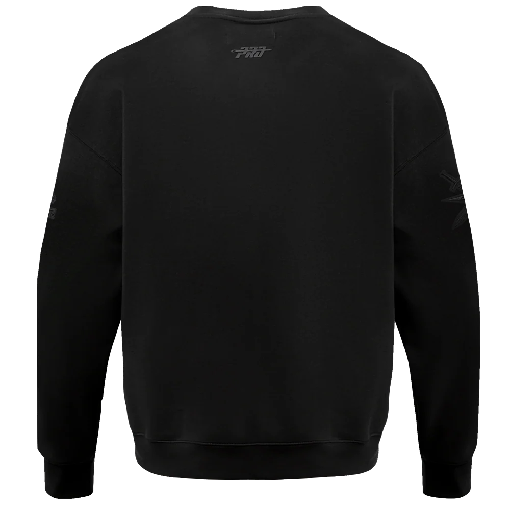 NHL VEGAS GOLDEN KNIGHTS NEUTRAL DROP SHOULDER FLEECE CREWNECK