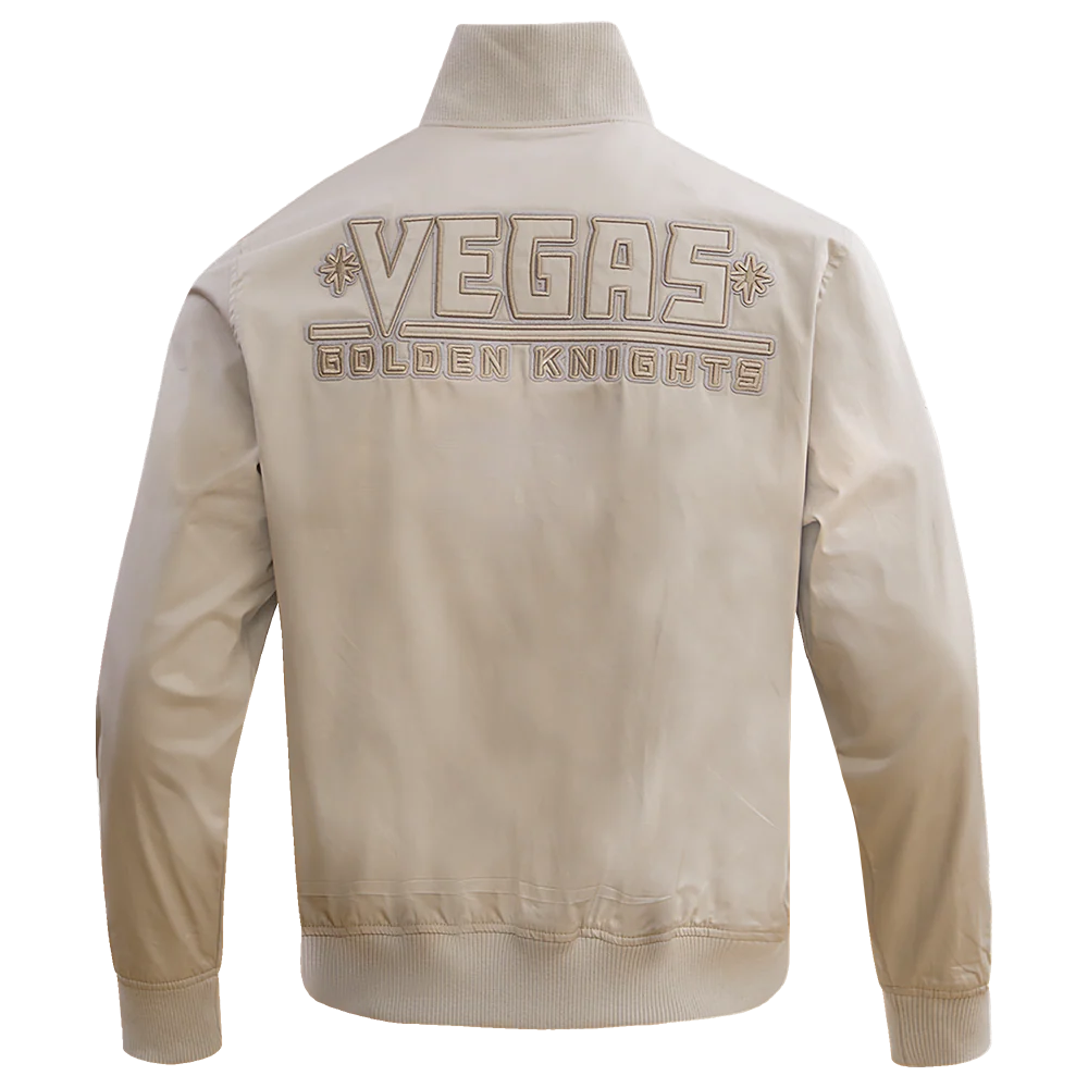 NHL VEGAS GOLDEN KNIGHTS NEUTRAL TWILL JACKET