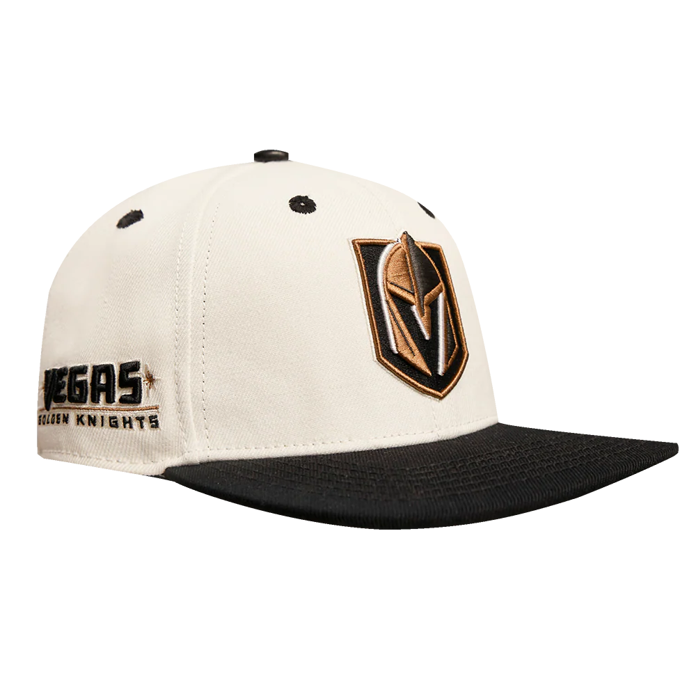 NHL VEGAS GOLDEN KNIGHTS RETRO CLASSIC UNISEX PRIMARY LOGO WOOL SNAPBAC