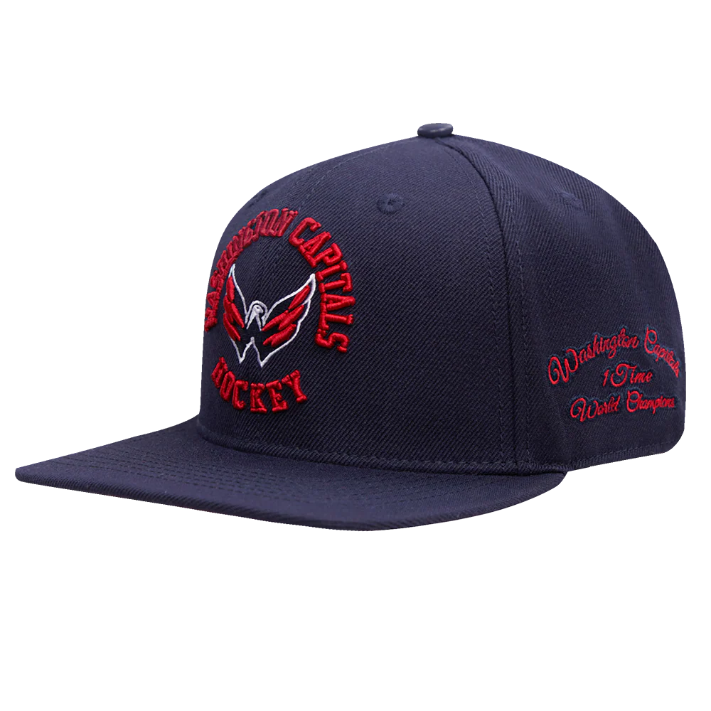 NHL WASHINGTON CAPITALS HYBRID WOOL SNAPBACK HAT
