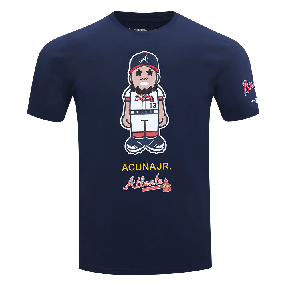 MLB ATLANTA BRAVES RONALD ACUNA JR. #13 AVATAR MEN'S SJ TEE