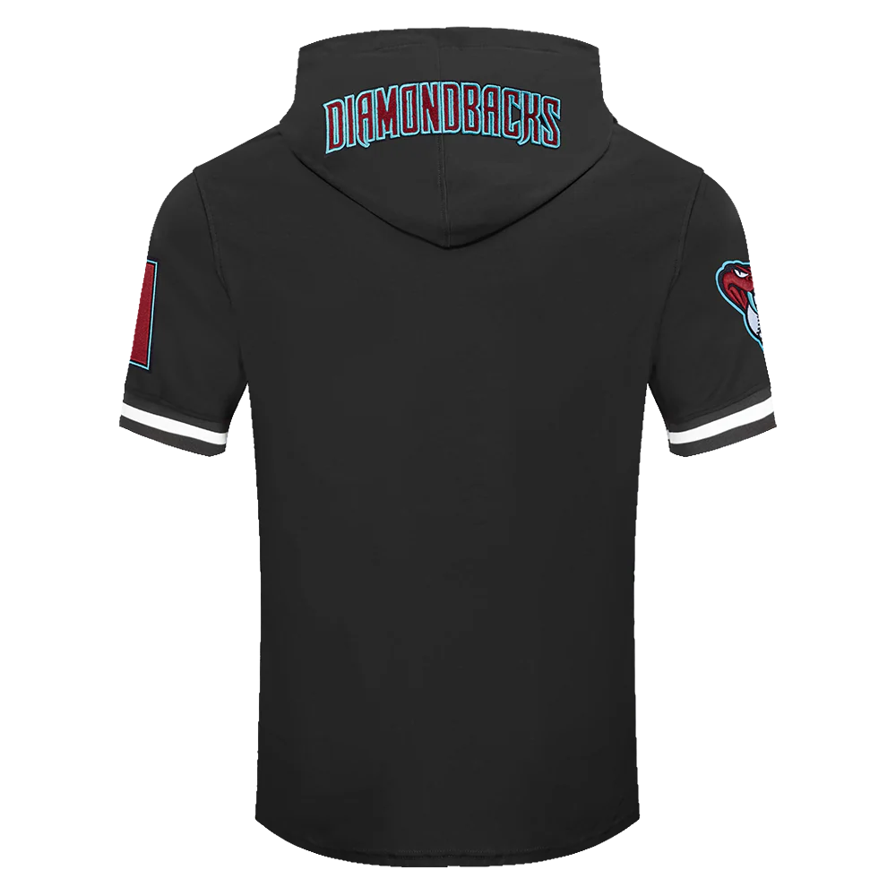 MLB ARIZONA DIAMONDBACKS CORBIN CARROLL #7 CLASSIC MEN'S SHORT SLEEVE PULLOVER HOODIE