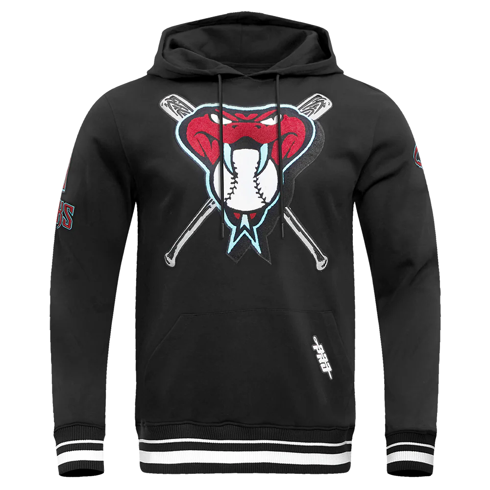 MLB ARIZONA DIAMONDBACKS MASHUP MEN'S RIB PULLOVER HOODIE