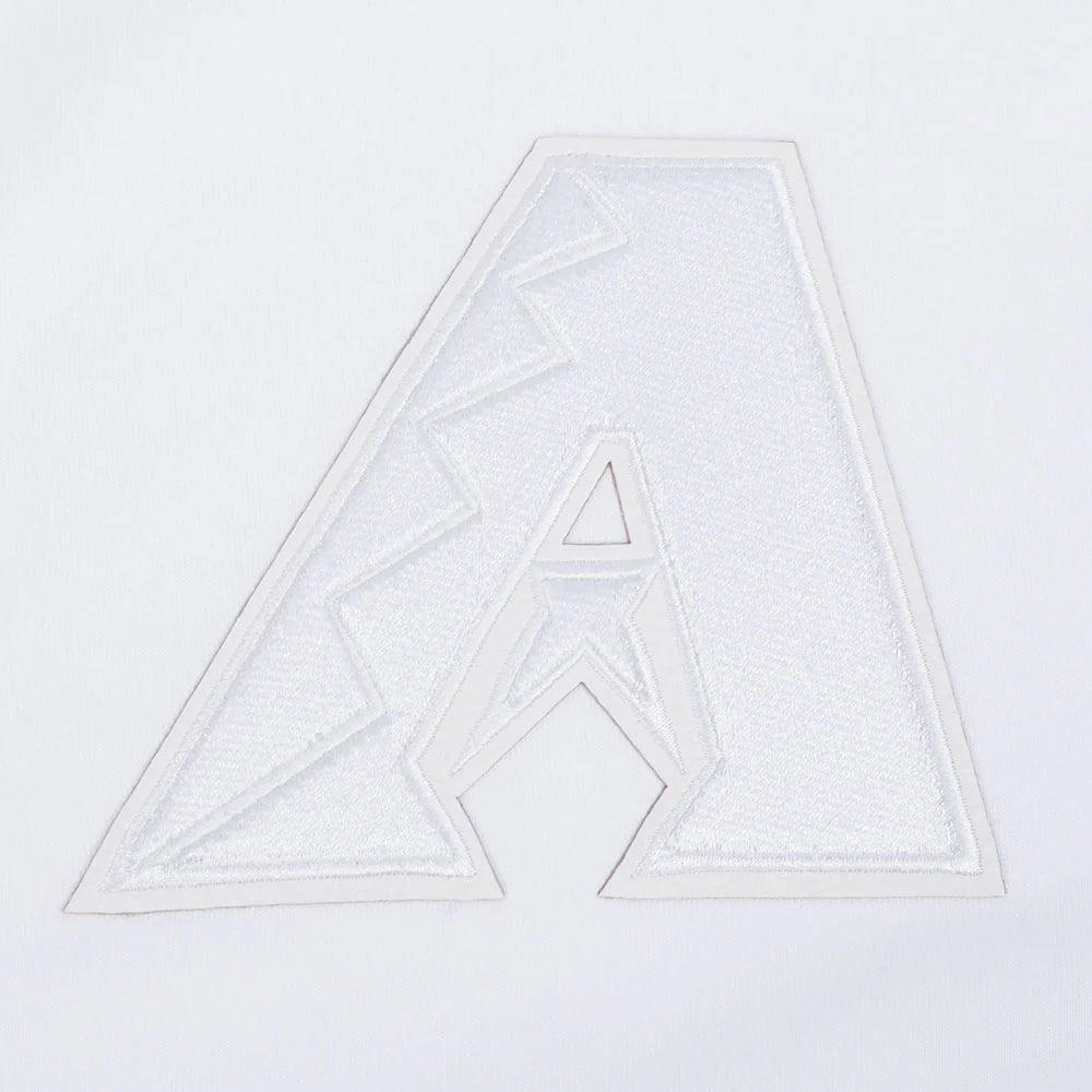 MLB ARIZONA DIAMONDBACKS WHITE OUT MEN'S DK FZ PO HOODIE
