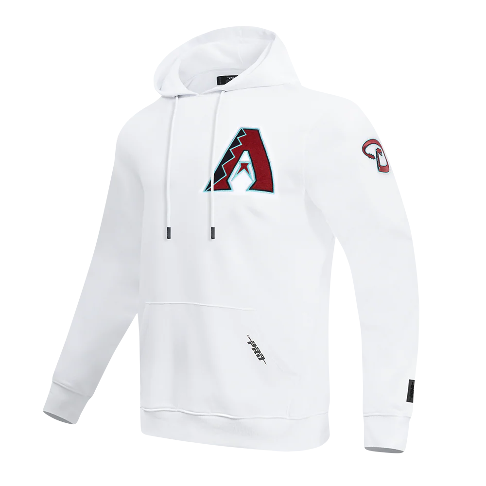 MLB ARIZONA DIAMONDBACKS CLASSIC CHENILLE MEN'S PULLOVER HOODIE