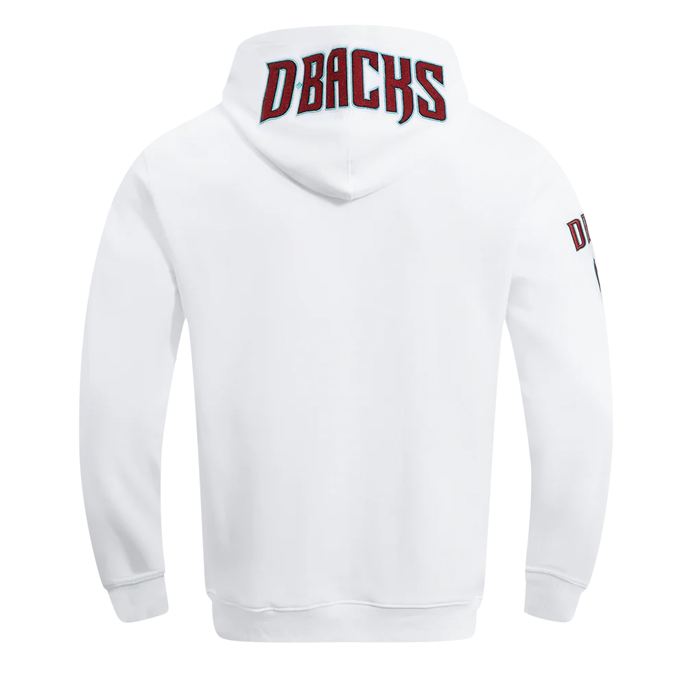 MLB ARIZONA DIAMONDBACKS CLASSIC CHENILLE MEN'S PULLOVER HOODIE