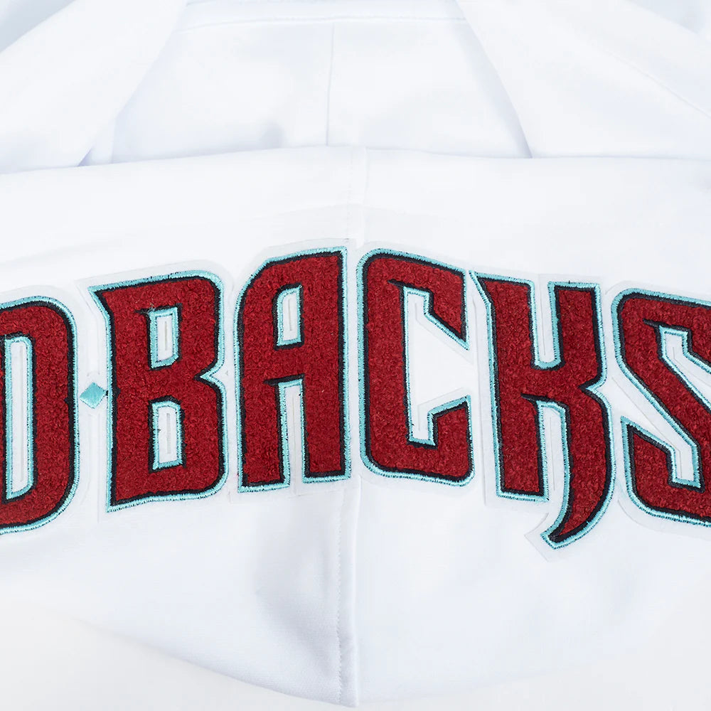 MLB ARIZONA DIAMONDBACKS CLASSIC CHENILLE MEN'S PULLOVER HOODIE