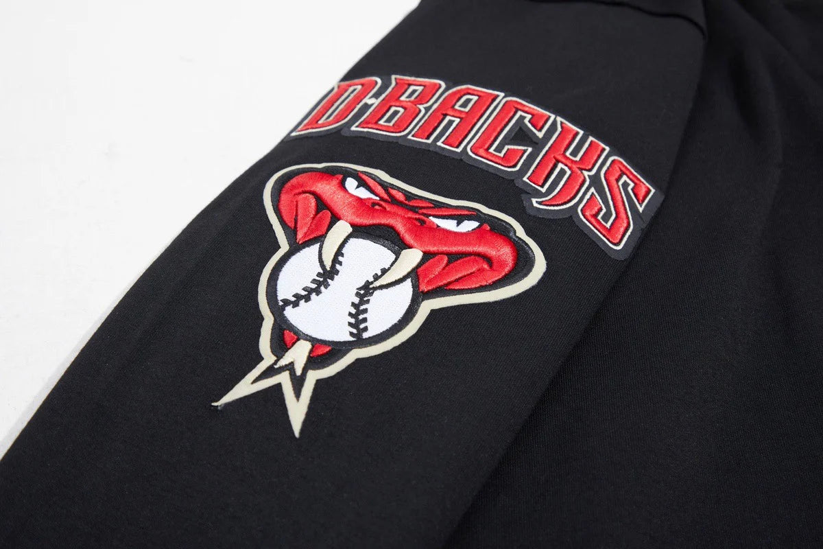 MLB ARIZONA DIAMONDBACKS CLASSIC CHENILLE MEN'S FULL ZIP PULLOVER HOODIE