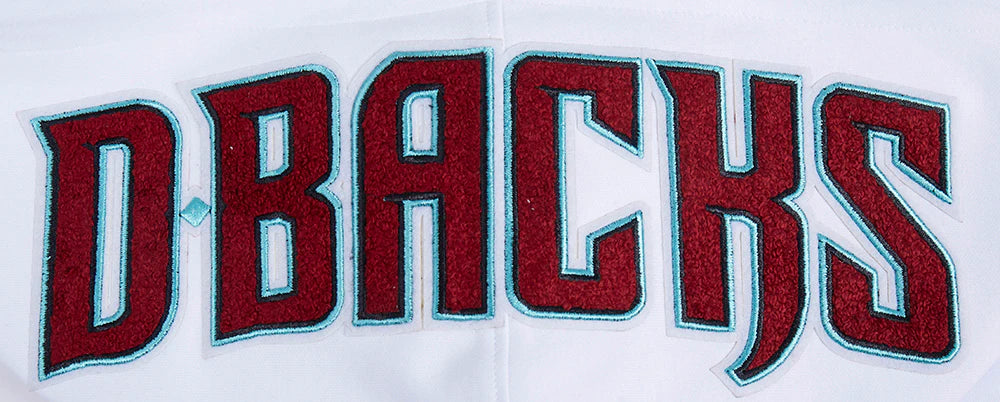 MLB ARIZONA DIAMONDBACKS CLASSIC CHENILLE MEN'S FULL ZIP PULLOVER HOODIE